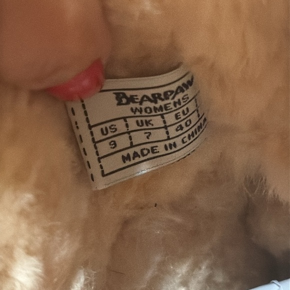 BEARPAW Nikiski Winter Snow Boots US WOMANS 9 Brown Warm Sheepskin/ Wool Boot - Picture 7 of 10